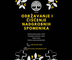 Održavanje i čišćenje nadgrobnih spomenika