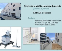 Čišćenje stubišta stambenih zgrada