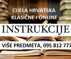 095 812 7777 INSTRUKCIJE IZ MATEMATIKE, FIZIKE, KEMIJE, BIOKEMIJE, STATISTIKE, ELEKTROTEHNIKE, MEH.