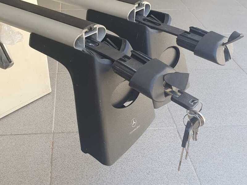 Nosači krovne kutije za Mercedes E klase i držači skija