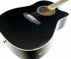 Pasadena SG028CE Black Elektro-akustična dreadnought