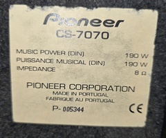 PIONNER  ZVUČNICI   CS 7070
